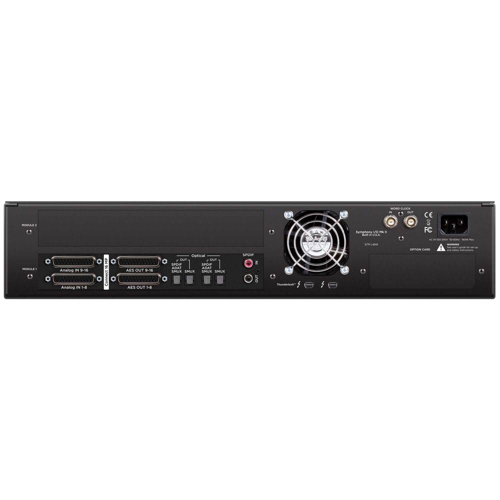 APOGEE SYMPHONY I/O MKII 16 ANAL I/O +16MIC PRE+16 AES
