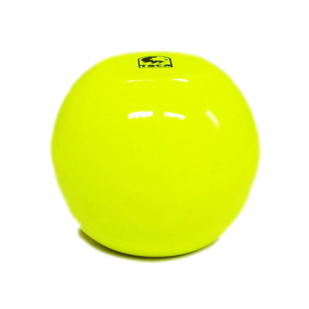 TOCA PERCUSSION GLOBER SHAKER SINGLE NEON YELLOW