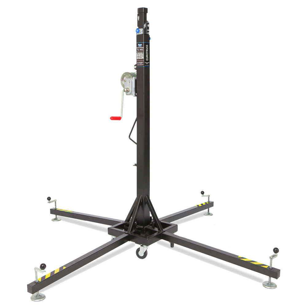 EUROTRUSS TOPLOADER, BLACK, 150kg - 5,35m