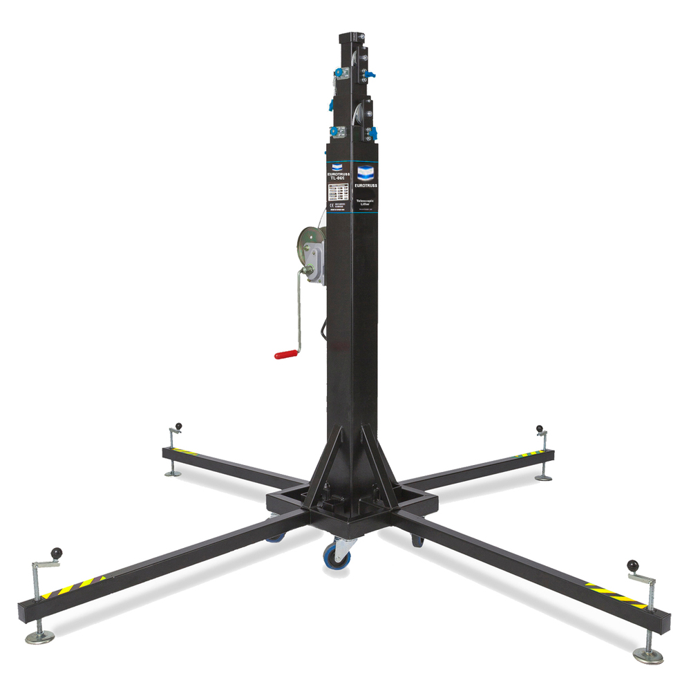 EUROTRUSS TOPLOADER, BLACK, 300kg - 6,50m