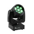 EUROLITE Washlight with 7 intense 9 W LEDs (4in1) and motorized zoom