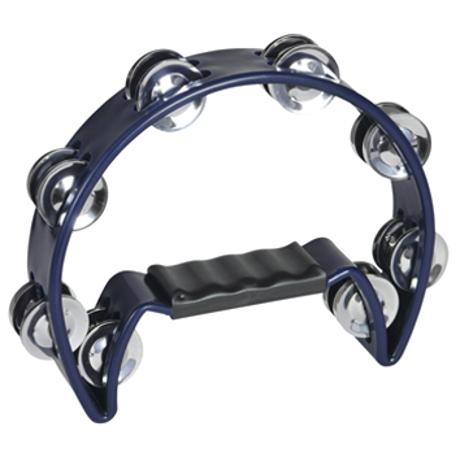DIMAVERY TN-2 TAMBOURINE PLASTIC BLUE