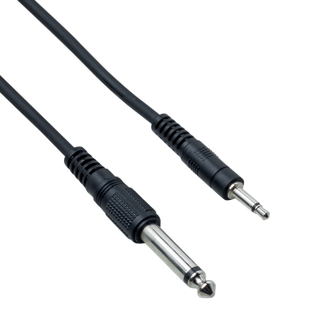BESPECO CABLE ADAPTOR 6,3mm JACK/3,5mm JACK 1,5m