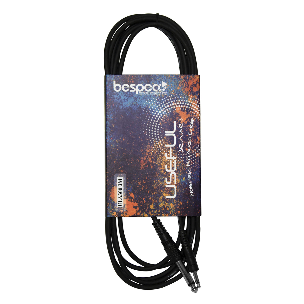 BESPECO CABLE ADAPTOR 6,3mm JACK/3,5mm JACK 1,5m