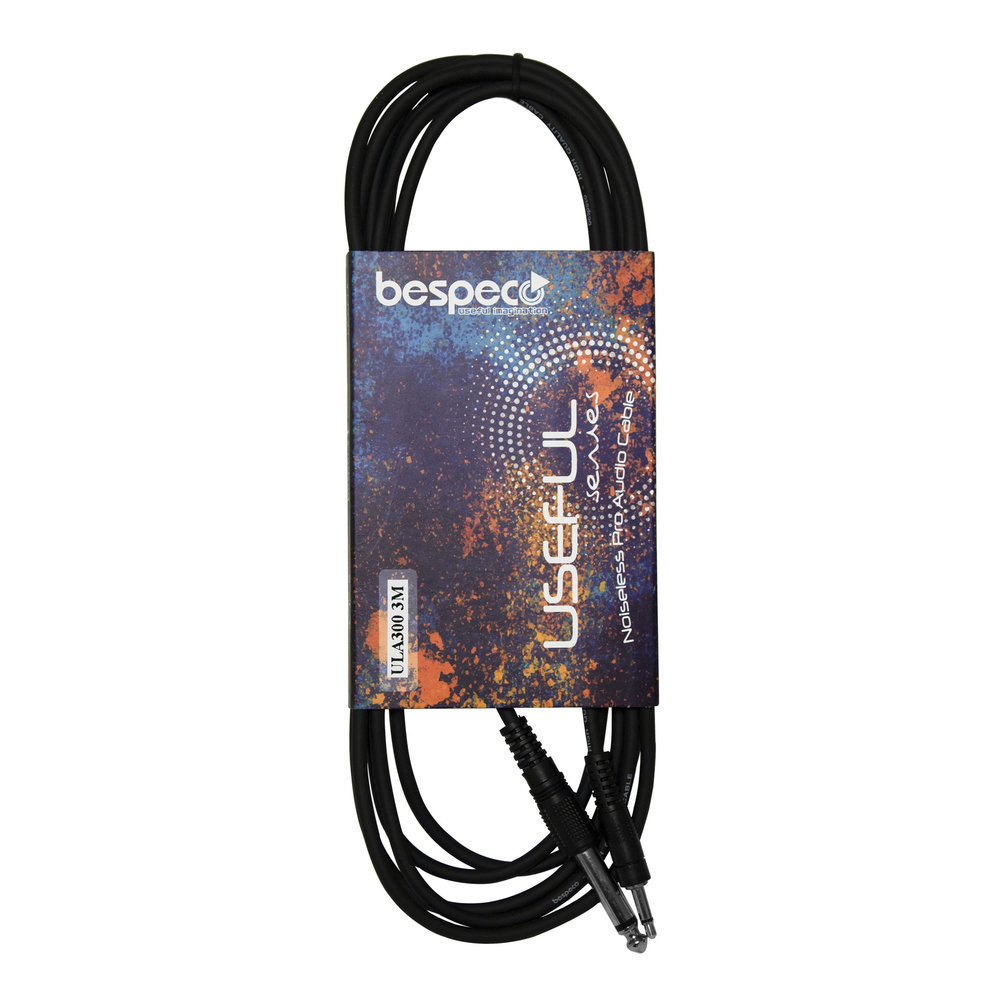 BESPECO CABLE ADAPTOR 6,3mm JACK/3,5mm JACK 3m
