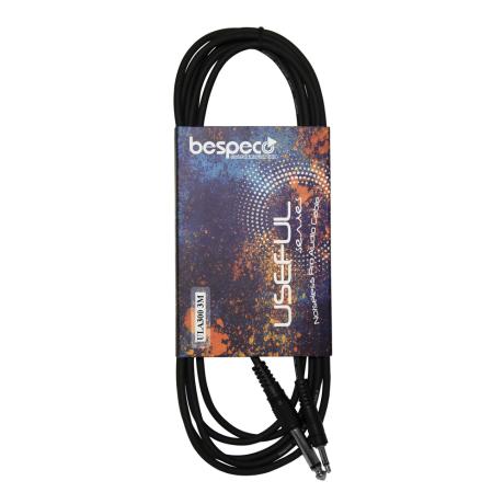 BESPECO CABLE ADAPTOR 6,3mm JACK/3,5mm JACK 3m