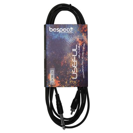 BESPECO ADAPTOR ΚΑΛΩΔΙΟ 6,3mm JACK/RCA 3m