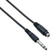 BESPECO CABLE ADAPTOR 6,3 STEREO JACK/3,5 ST JACK 1,5m