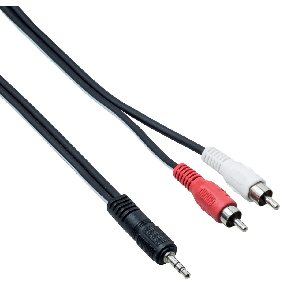 BESPECO ΚΑΛΩΔΙΟ ADAPTOR 3,5MM STEREO JACK/2XRCA 3m