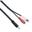 BESPECO ΚΑΛΩΔΙΟ ADAPTOR 3,5MM STEREO JACK/2XRCA 3m