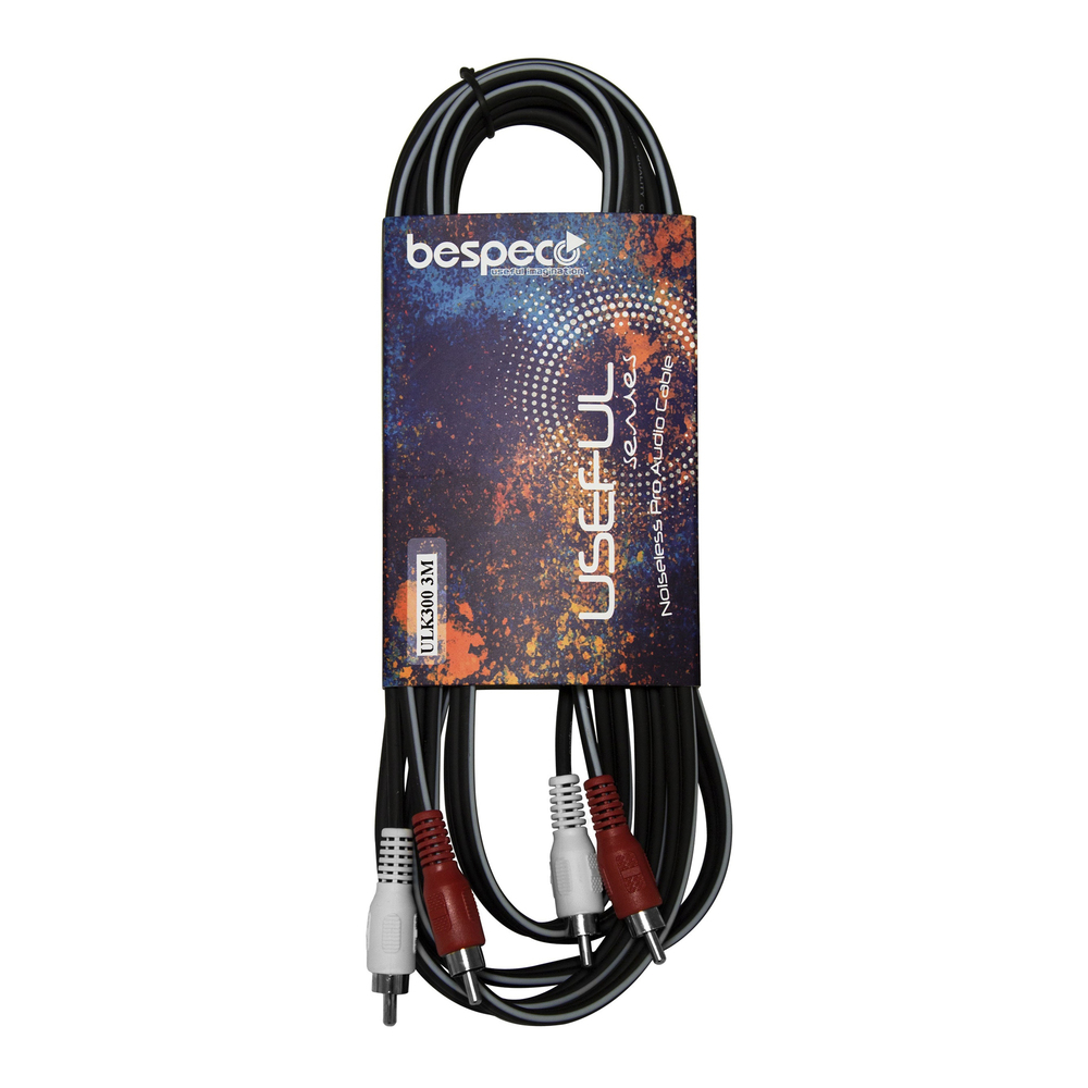 BESPECO CABLE INTERLINK 2xRCA/2xRCA 1,5m