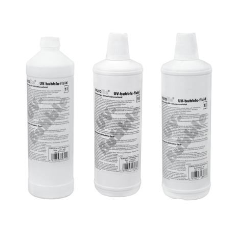 EUROLITE ΥΓΡΟ ΦΥΣΣΑΛΙΔΩΝ UV ACTIVE SET 3X1L YEL/RD/BL