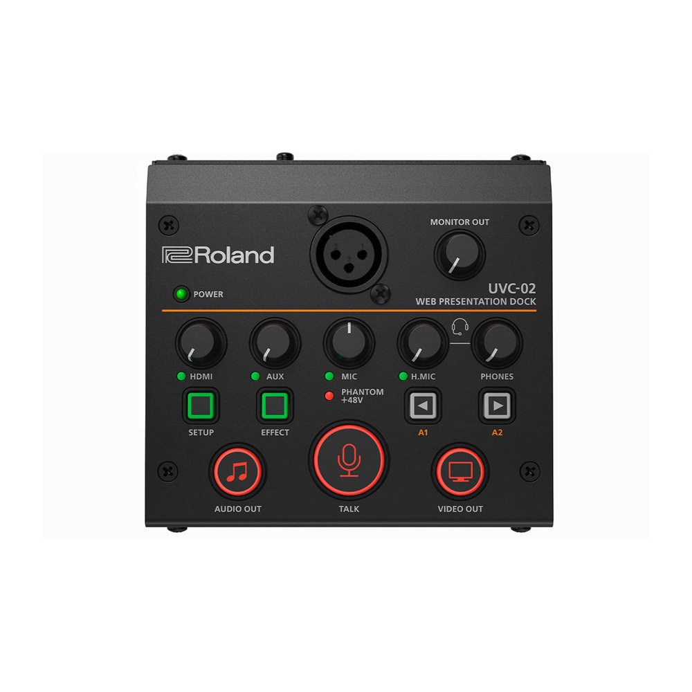 ROLAND WEB PRESENTATION DOCK WITH HDMI & MIC/LINE ENTRY