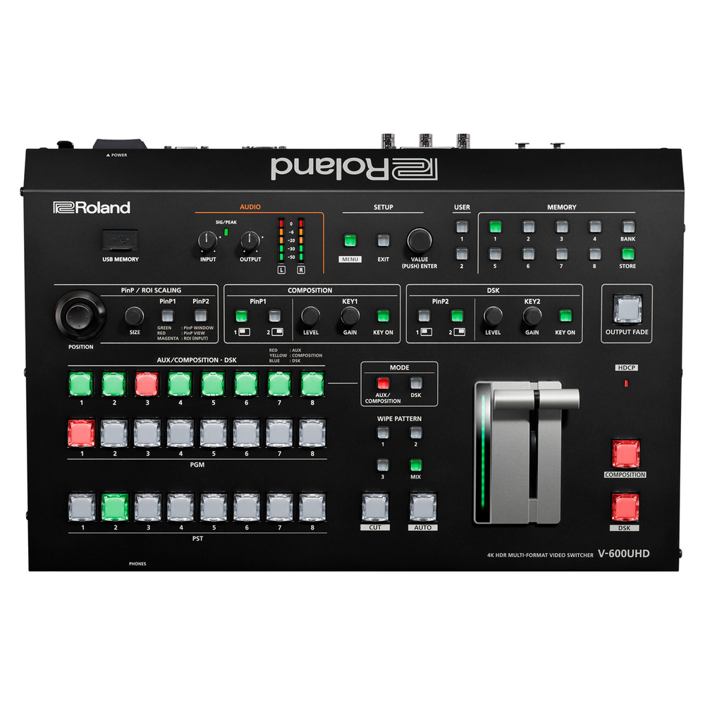 ROLAND MULTI FORMAT VIDEO SWITCHER 4K
