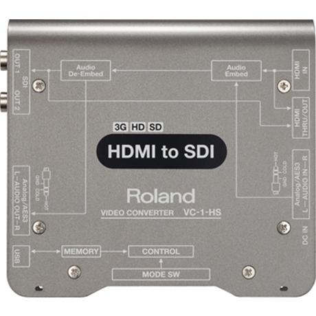ROLAND HDMI TO SDI SD/HD/3G CONVERTER WITH EMB. AUDIO
