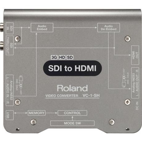 ROLAND SDI TO HDMI SD/HD/3G CONVERTER WITH EMB. AUDIO