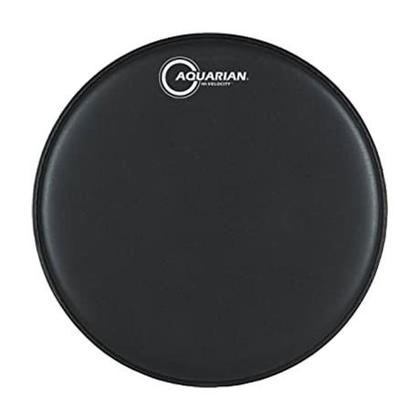 AQUARIAN HI-VELOCITY 13-INCH SNARE DRUM HEAD WITH DOT BLK
