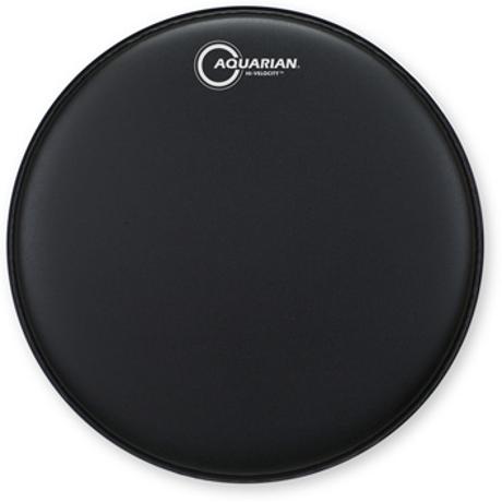 AQUARIAN HI-VELOCITY 14-INCH SNARE DRUM HEAD WITH DOT BLK