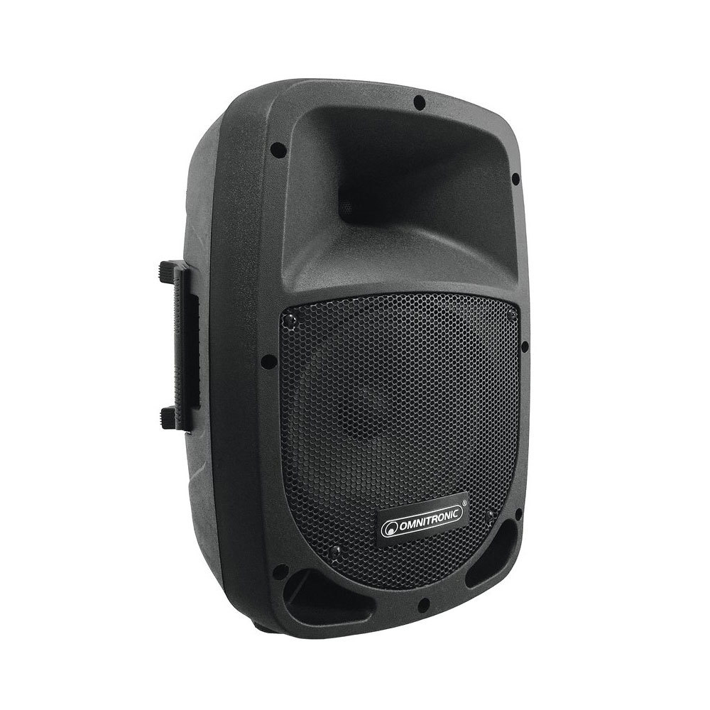 OMNITRONIC 2-WAY ACTIVE SPEAKER 80WRMS, 8''