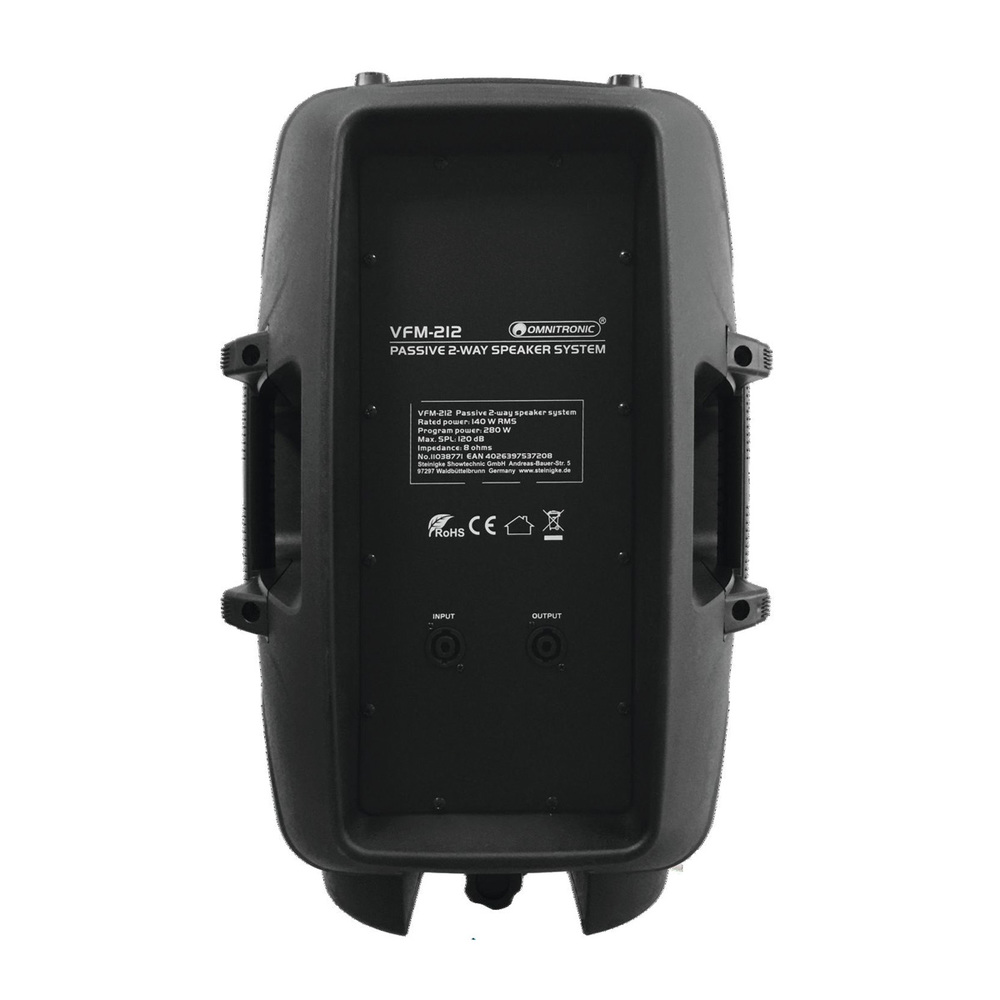 OMNITRONIC 2-WAYS SPEAKER 280W, 12''