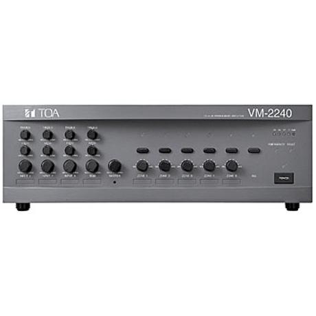 TOA ΜΙΚΤΗΣ-ΕΝΙΣΧΥΤΗΣ 4 ΕΙΣΟΔΩΝ 120W/100V 5 ΖΩΝΕΣ