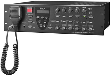 TOA ΜΙΚΤΗΣ-ΕΝΙΣΧΥΤΗΣ 5 ΕΙΣΟΔΩΝ 240W/100V 6 ΖΩΝΕΣ