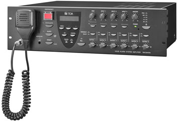 TOA ΜΙΚΤΗΣ-ΕΝΙΣΧΥΤΗΣ 5 ΕΙΣΟΔΩΝ 360W/100V 6 ΖΩΝΕΣ