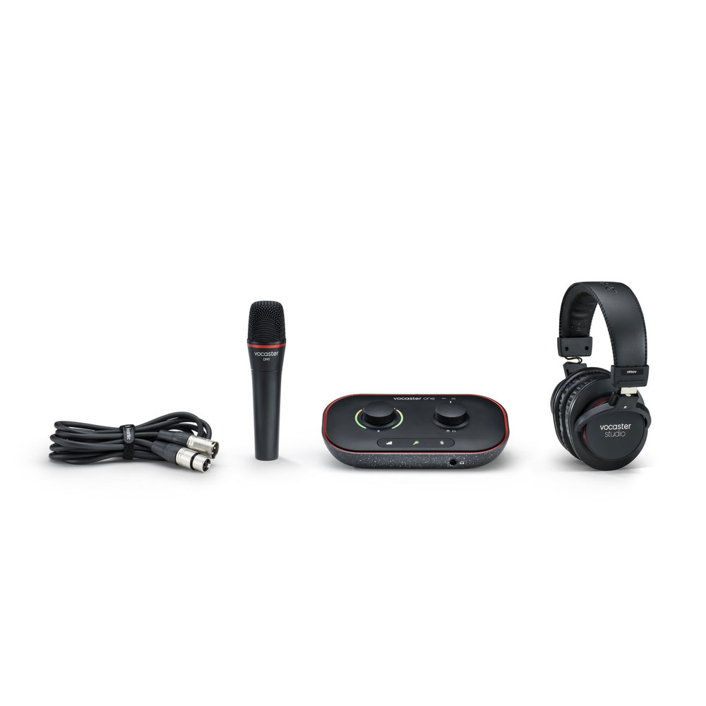 FOCUSRITE VOCASTER ONE + ΜΙΚΡΟΦΩΝΟ + ΑΚΟΥΣΤΙΚΑ