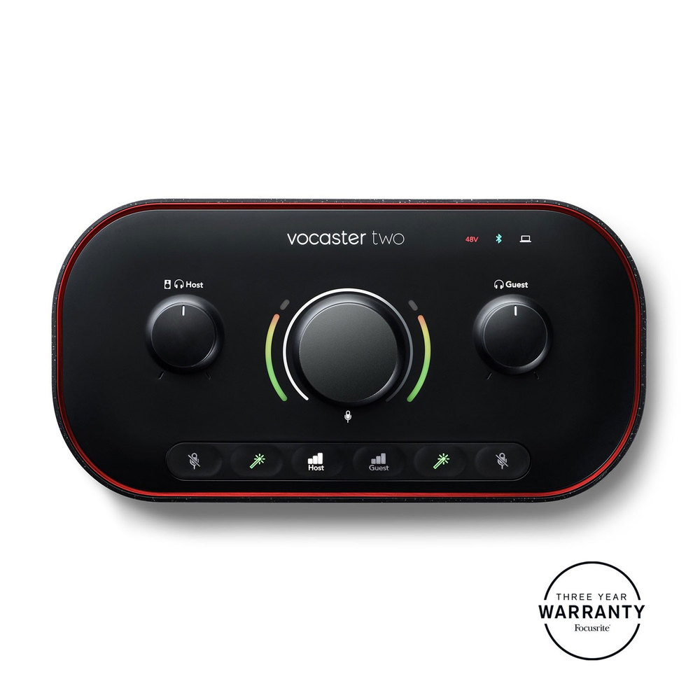 FOCUSRITE PODCAST USB AUDIO CARD 2 MIC-1 LINE IN/2-OUT