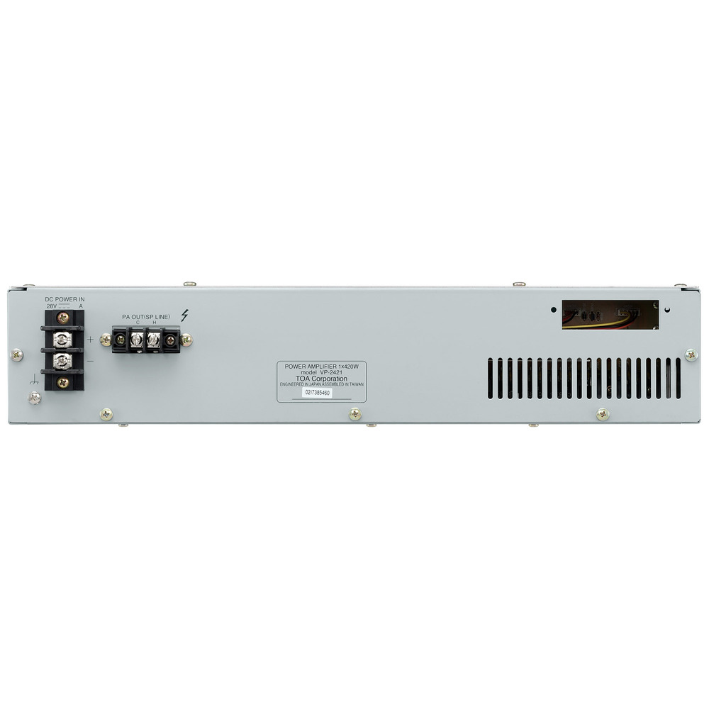 TOA AMPLIFIER 1x240W/100V INPUT MONO WITH VP-200VX MOD