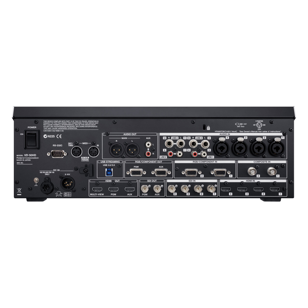 ROLAND MULTI FORMAT ALL IN ONE A/V HD MIXER