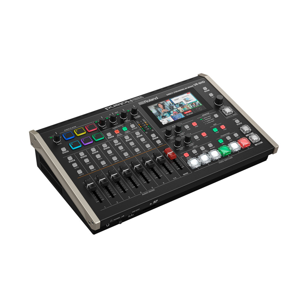 ROLAND Φορητό All-in-One AV Streaming Mixer 6 εισόδων