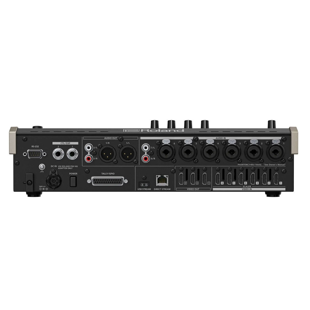 ROLAND Φορητό All-in-One AV Streaming Mixer 6 εισόδων