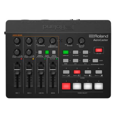 ROLAND AEROCASTER CONTROL SURFACE WITH AUDIO