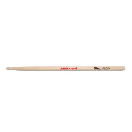 WINCENT 5A XL ROUND TIP HICKORY DRUM STICKS