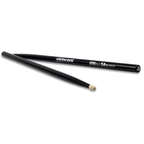WINCENT HICKORY DRUMSTICKS 5A XL NATURAL BLACK