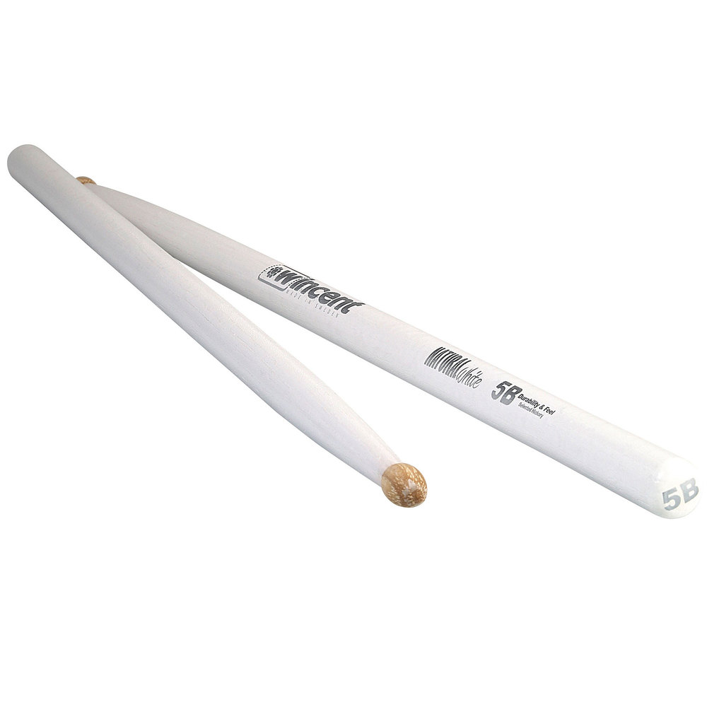 WINCENT HICKORY DRUMSTICKS NATURAL WHITE
