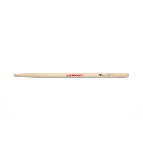 WINCENT 5B XL ROUND TIP HICKORY DRUM STICKS