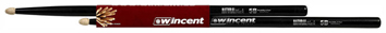 WINCENT HICKORY DRUMSTICKS 5B XL NATURAL BLACK