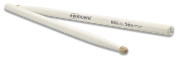 WINCENT HICKORY DRUMSTICKS 5B XL NATURAL WHITE