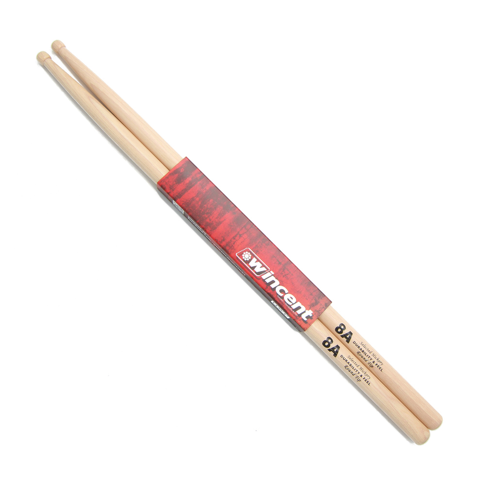 WINCENT 8Α HICKORY DRUM STICKS