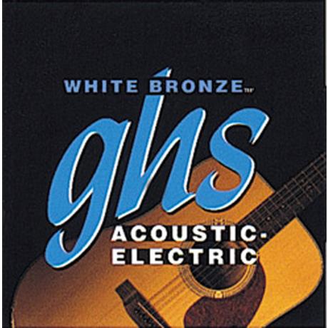 GHS ΣΕΤ ΧΟΡΔΕΣ ΑΚΟΥΣΤΙΚΗΣ WHITE BRONZE