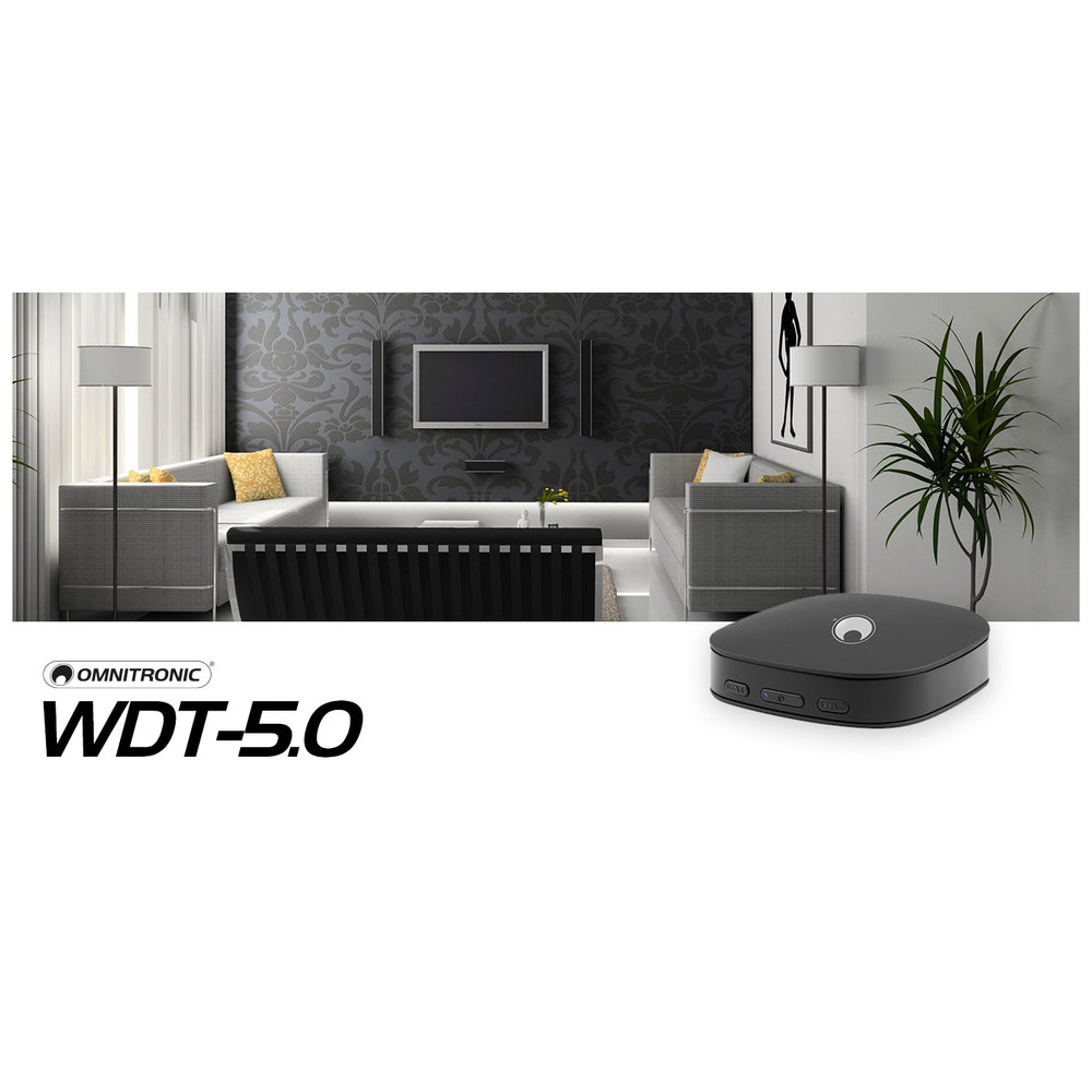 OMNITRONIC BLUETOOTH 5.0 TRANSCEIVER