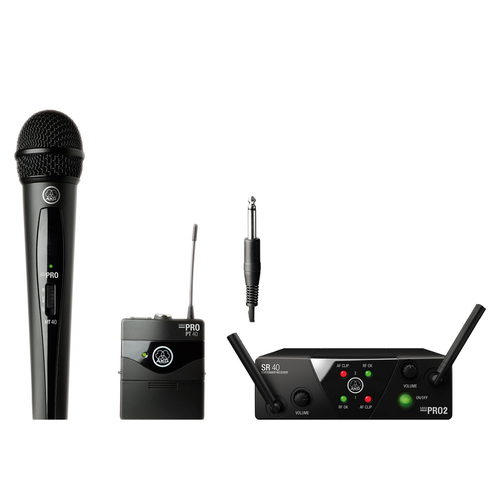 AKG WIRELESS MICROPHONE SYSTEM 2-BAND