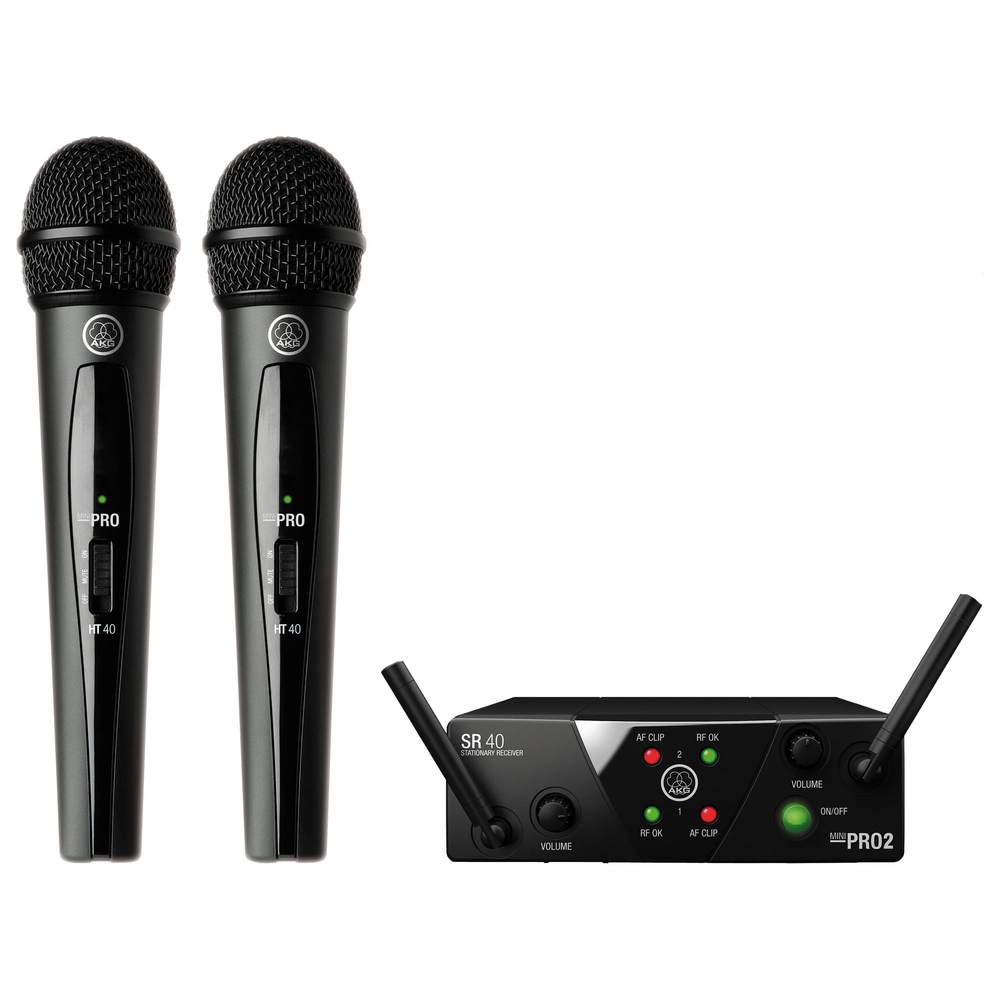 AKG WIRELESS MICROPHONE SYSTEM 2-BAND