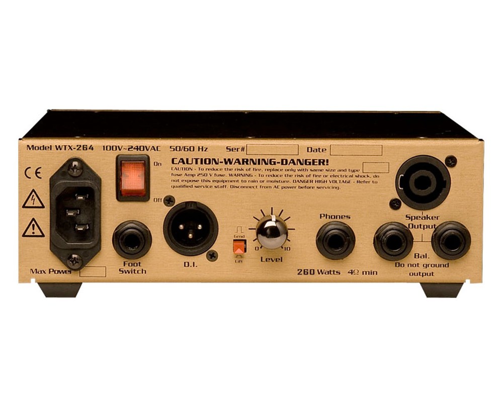 EDEN ΕΝΙΣΧΥΤΗΣ ΜΠΑΣΟΥ HEAD 260W X-CLASS SWITHING