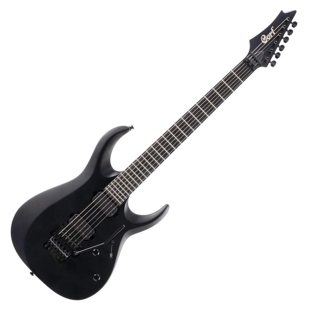 CORT ELECTRIC GUITAR  X SERIES 500 MENACE BLACK SATIN