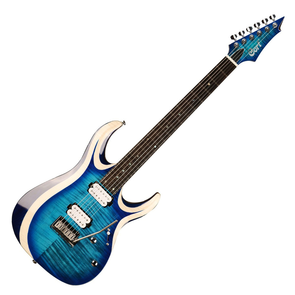 CORT ELECTRIC GUITAR X SERIES X SERIES LIGHT BLUEBURST TREM SEYMOUR HH