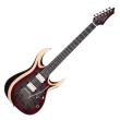 CORT ELECTRIC GUITAR X SERIES 700 DUALITY II LAVA BURST W/BAG