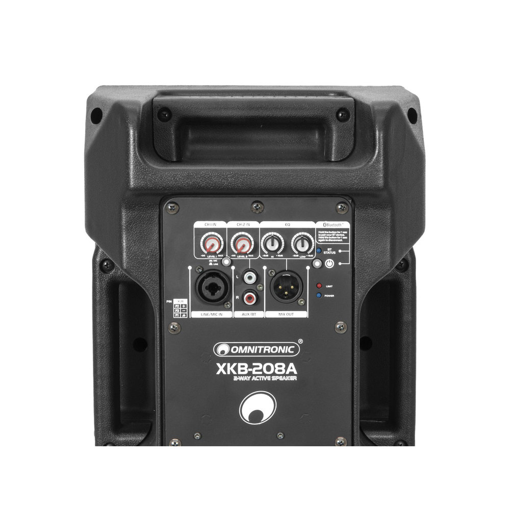 OMNITRONIC ΕΝΕΡΓΟ ΗΧΕΙΟ 2 ΔΡΟΜΩΝ, 1X70W, 1X35W, 8'',  94dB